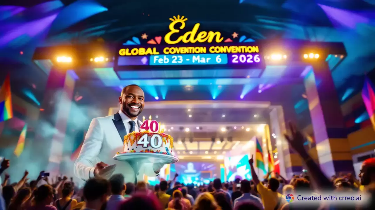 "Join the Eden Global Convention 2026 in Lagos: Key Events & Celebrations Await!"