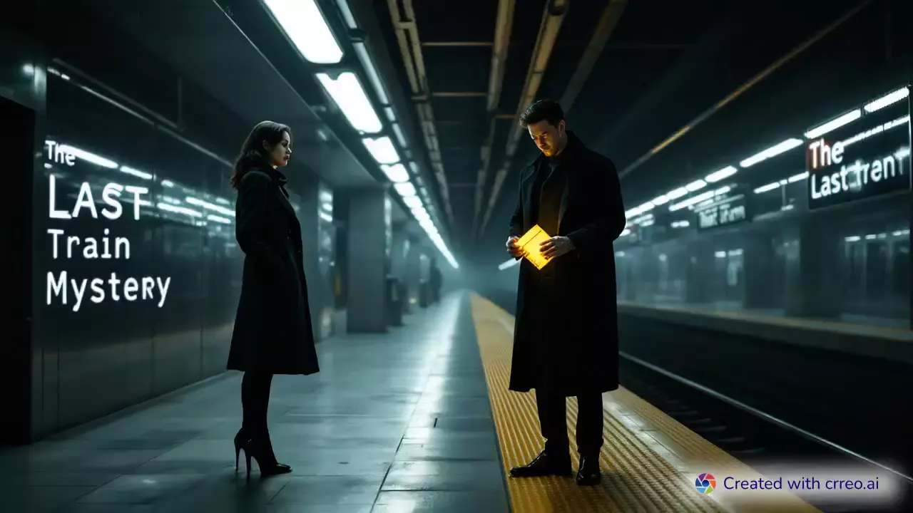 "Midnight Mystery: The Vanishing Man and the Haunted Ticket"