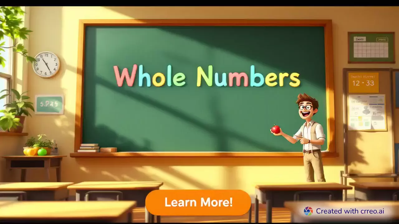 "Master Whole Numbers: Fun & Easy Math Basics for Everyone!"