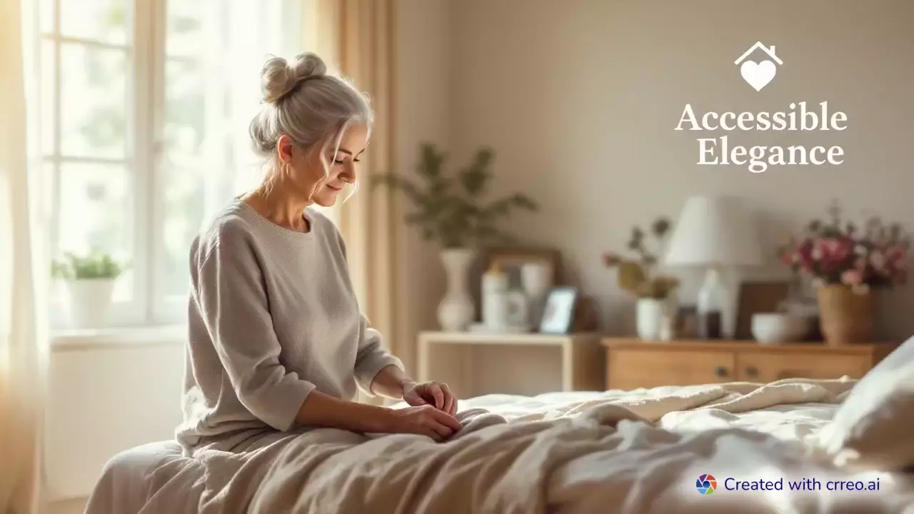 "Transform Your Bedroom: Stylish Accessibility for Aging Gracefully"
