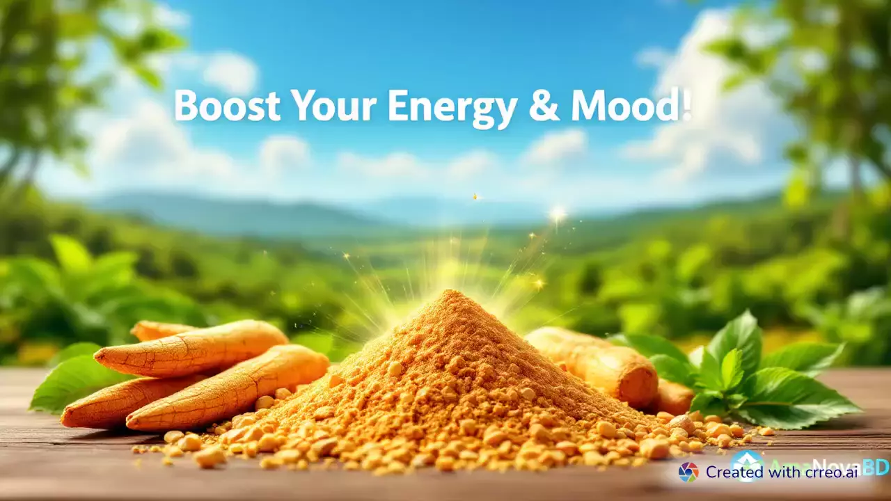 "Unlock the Power of Maca: Boost Energy & Enhance Well-being with AmaNovaBD 🌱"