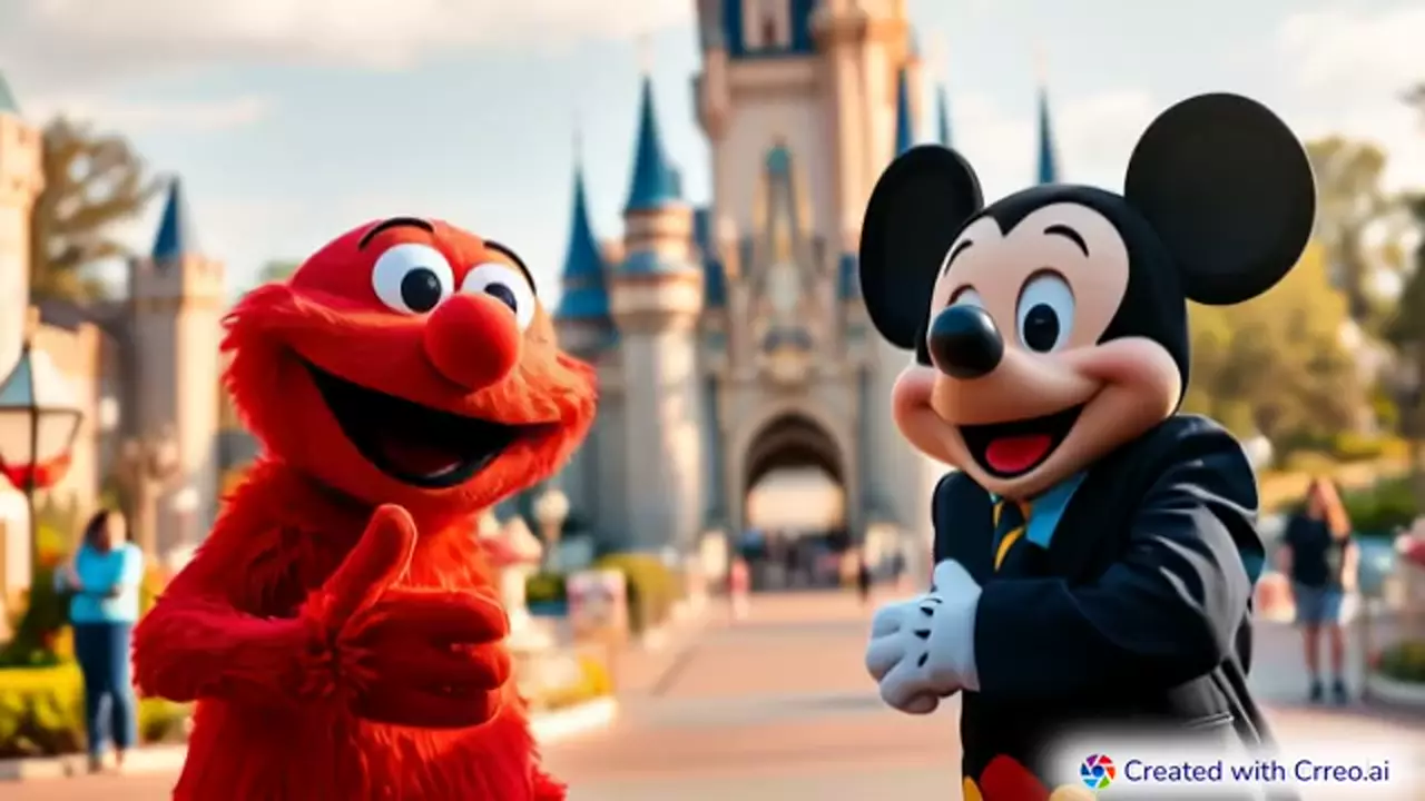 Elmo's Magical Encounter with Mickey