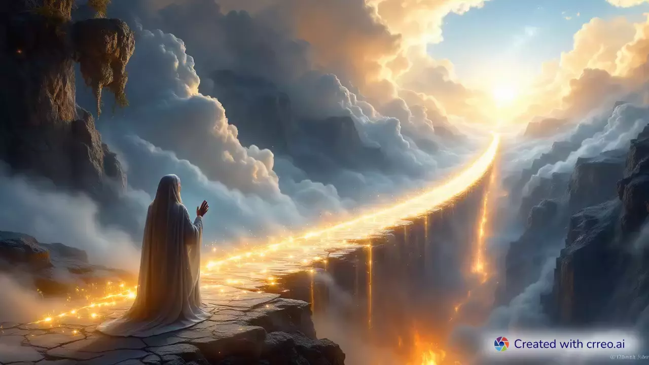"Crossing the Bridge to Paradise: The Journey of Faith on الصراط المستقيم"