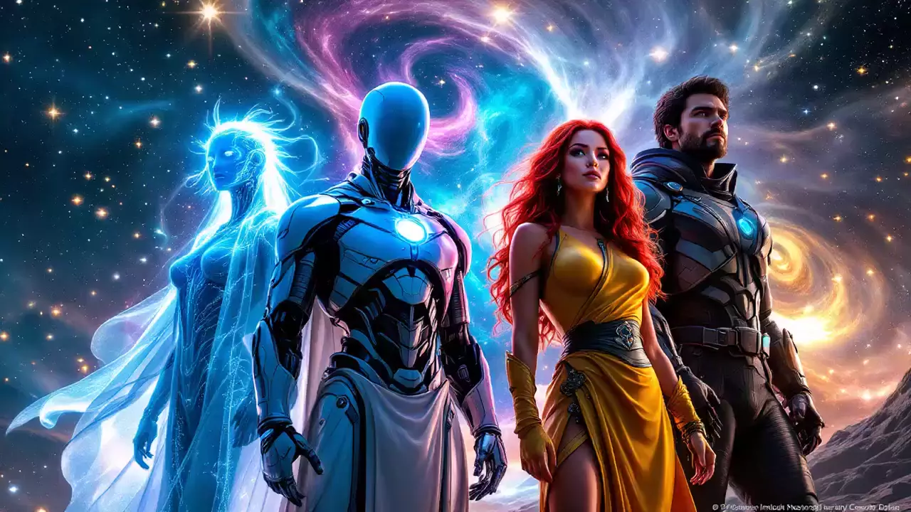 "Unleashing Infinite Possibilities: Vision, Logic, Emotion, and Innovation Unite Against Darkness"