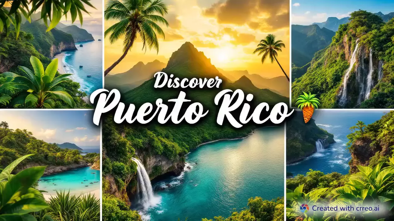 "Discover Puerto Rico: Beaches, Culture, and Resilience of the Isla del Encanto 🌴✨"