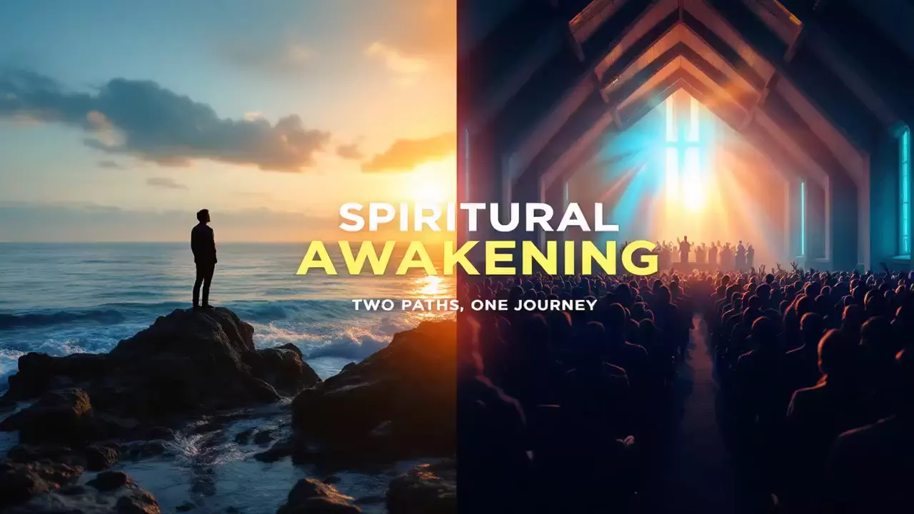 "Exploring Spiritual Paths: Saneiv's Enlightenment vs. Christian Awakening 🌟"