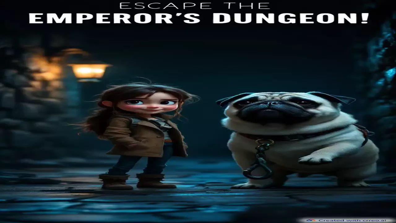 "Brave Pug's Daring Dungeon Rescue: A Tale of Friendship and Freedom"