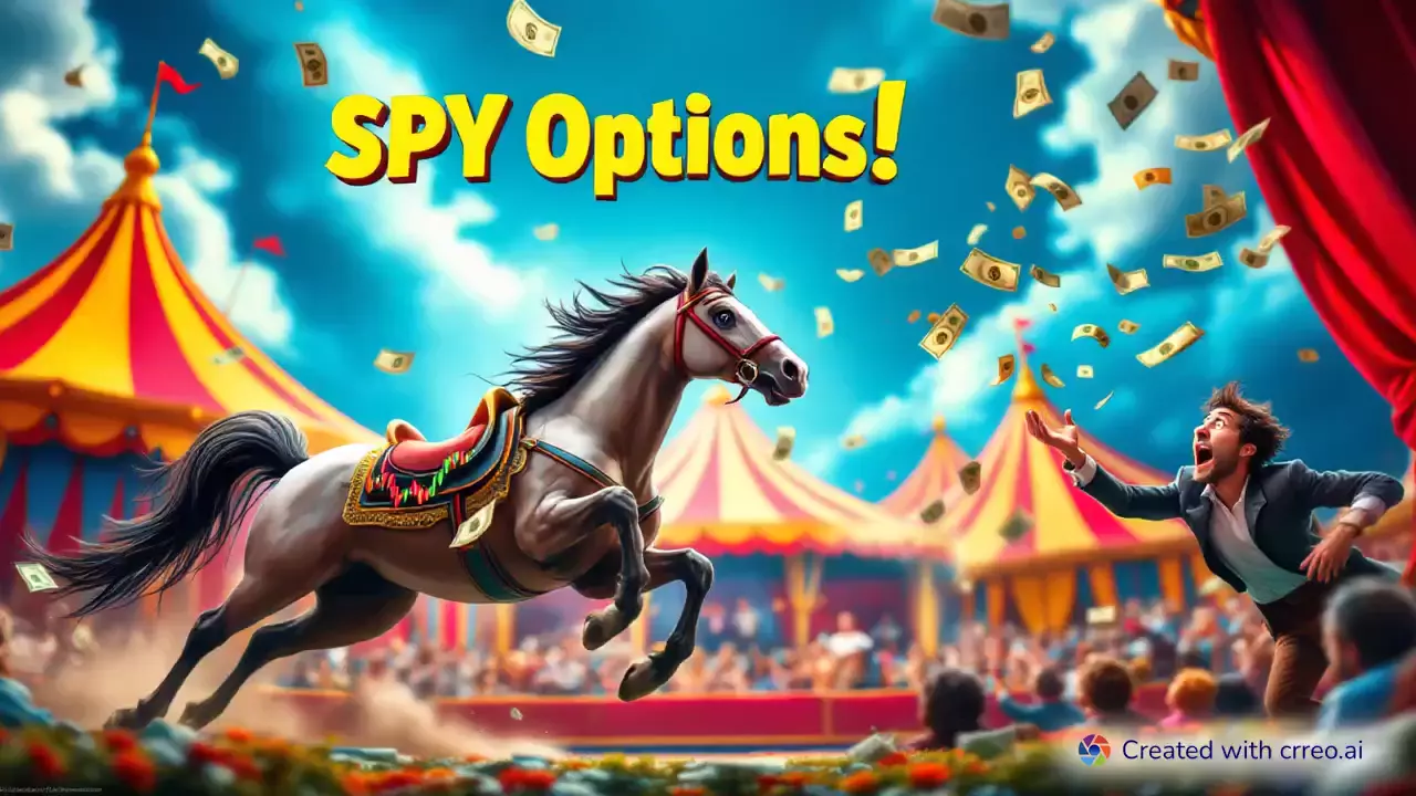 "Trading SPY Options: The Wild Ride of Wins, Losses, and Laughs!"