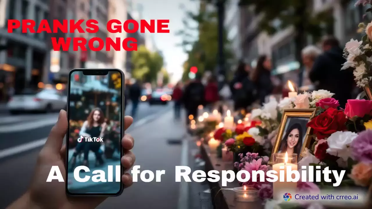"The Dark Side of TikTok Pranks: A Call for Responsibility and Safety"