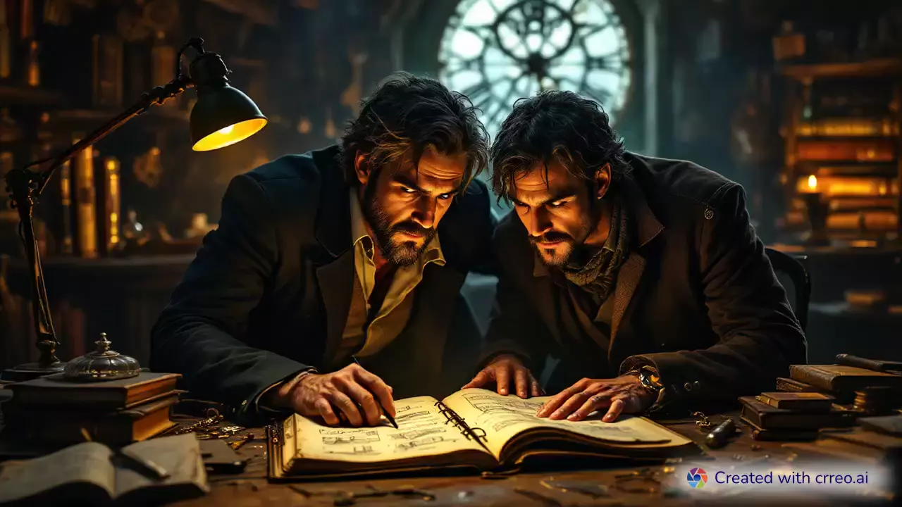 "Unlocking Secrets: The Curator's Quest for the Chrono Crystal"