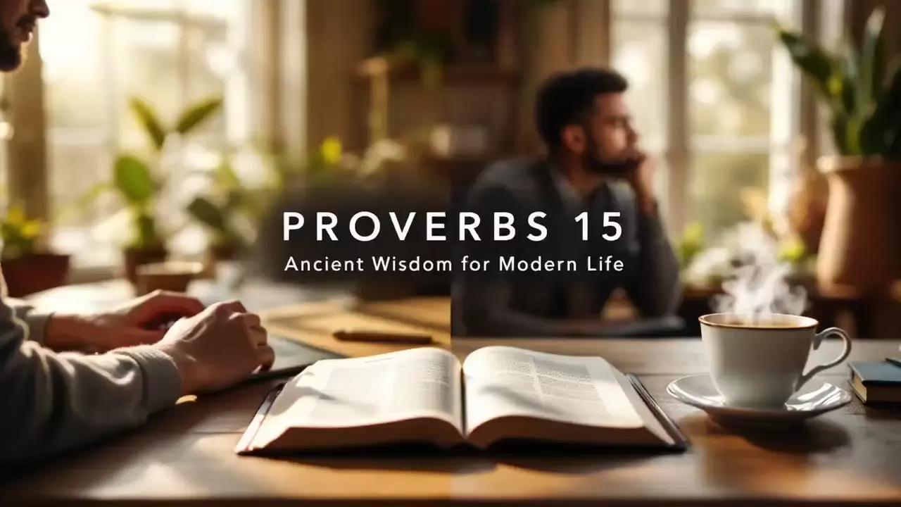 "Unlocking Proverbs 15: Ancient Wisdom for Modern Communication and Relationships"