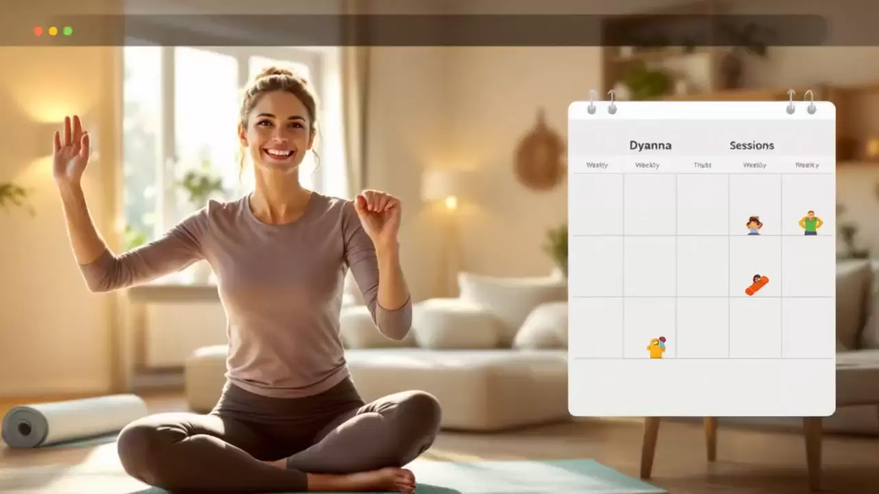 "Transform Your Body at Home: Join Dyanna's Fun & Effective Pilates Classes! 💪🧘‍♀️"