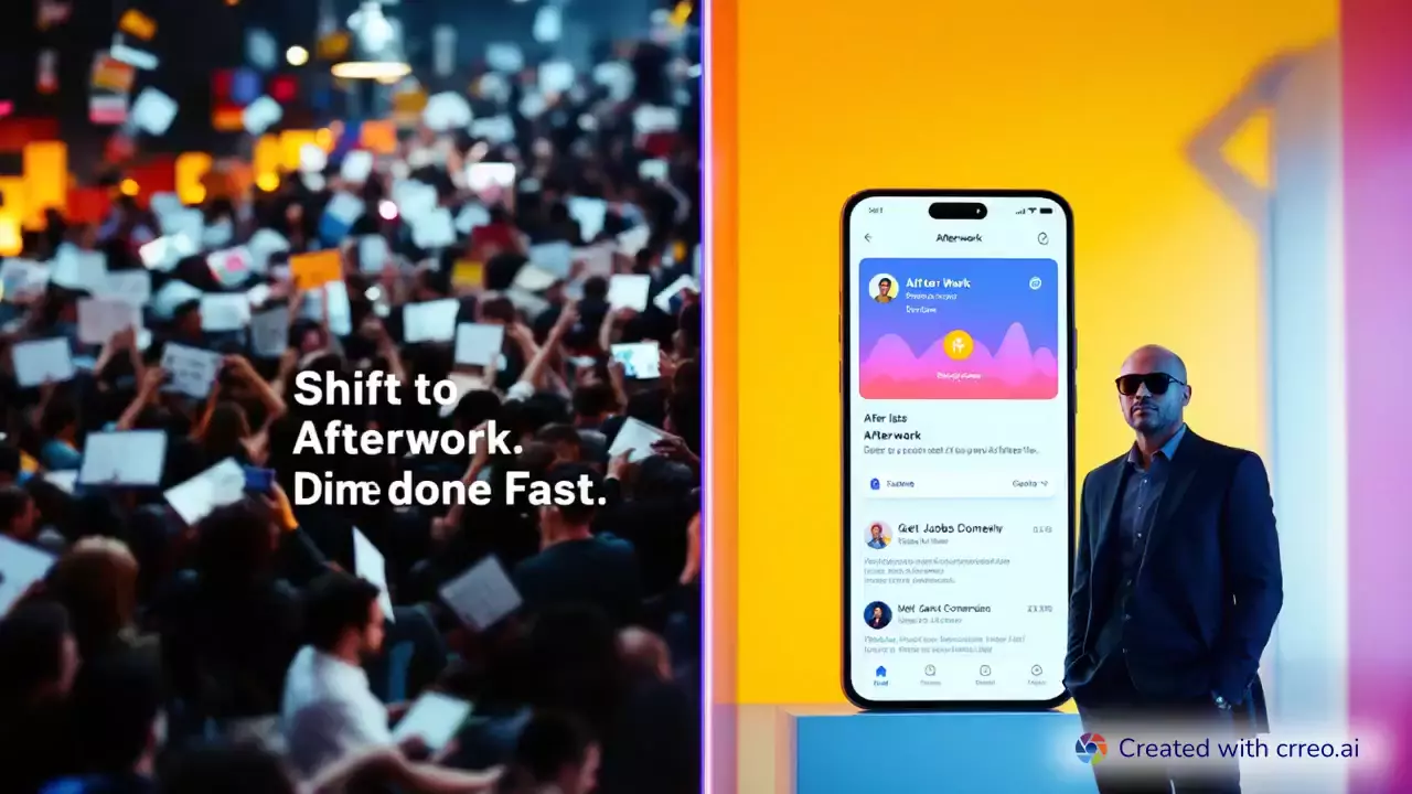 "Revolutionize Your Job Search: Discover Afterwork - The Uber for Real-World Tasks!"