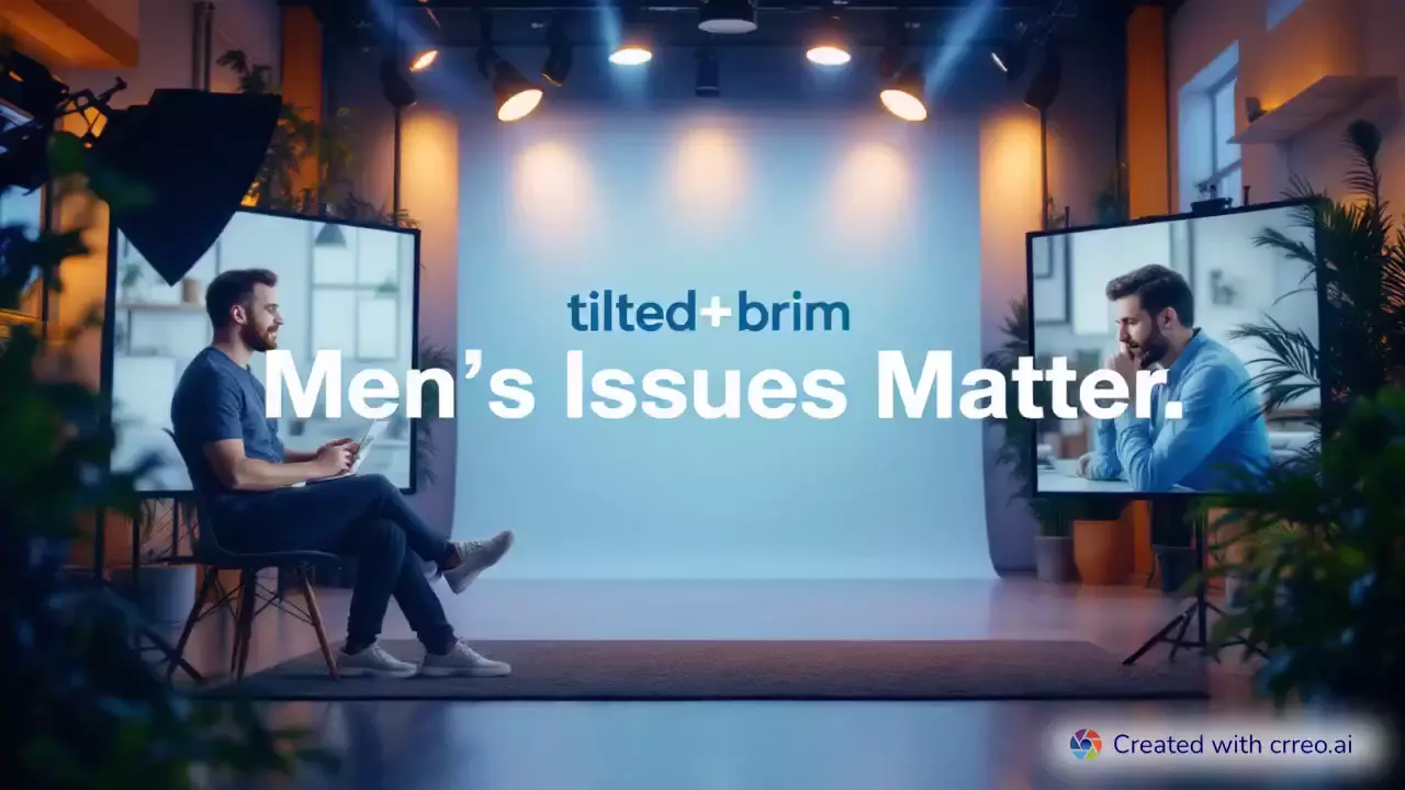 "Join Tilted*Brim: Dive into Men's Issues & Unforgettable Life Moments!"