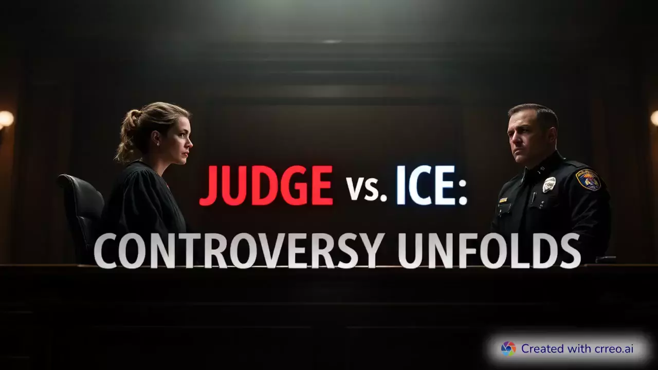 "Judge Faces Federal Charges: Controversy Over Alleged ICE Obstruction in Milwaukee"