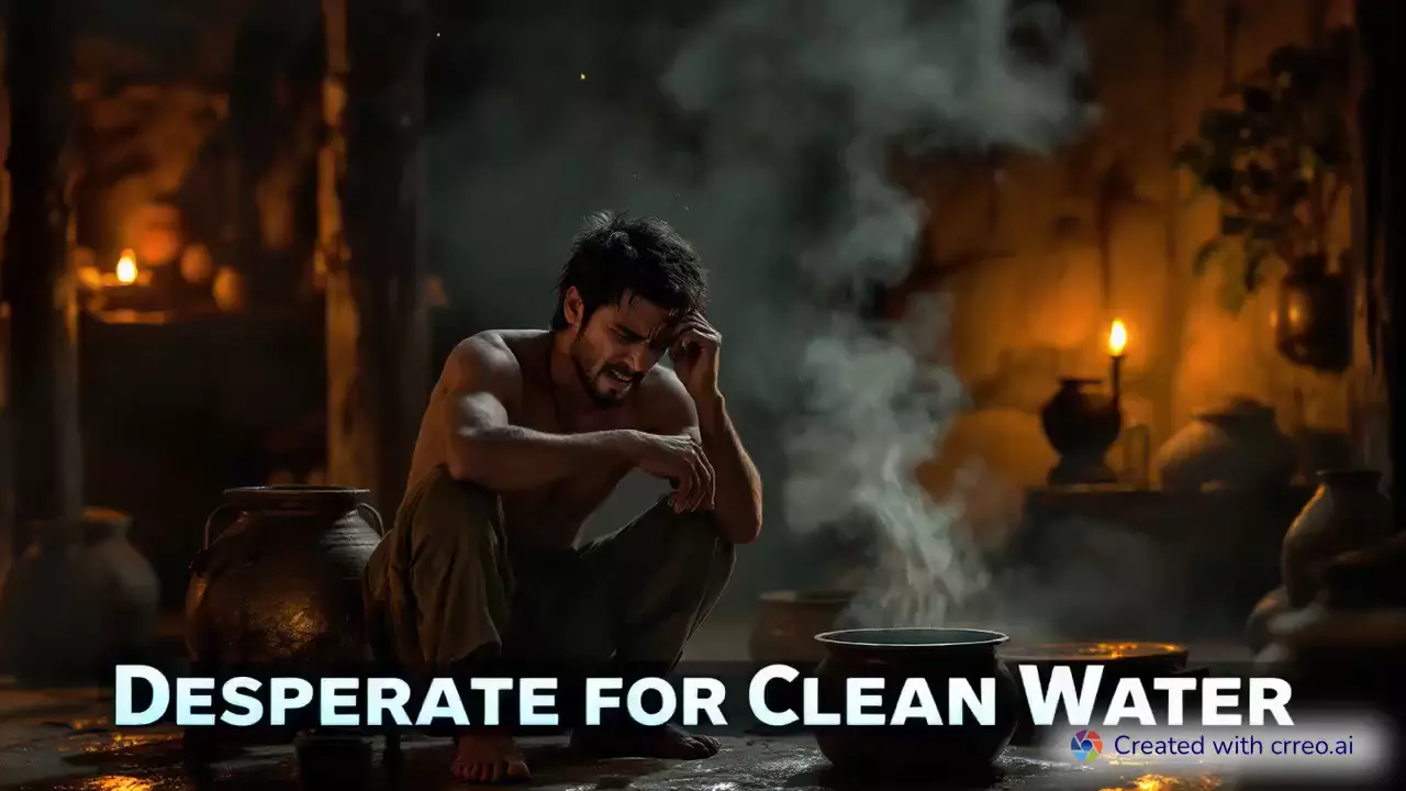 "Desperate for Clean Water: Gangi's Struggle in a Rural Village"