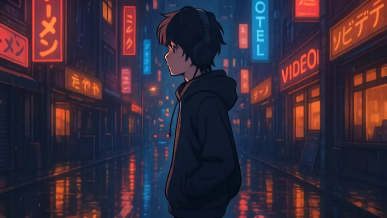 Starlit Soundscape: A Rooftop Reverie