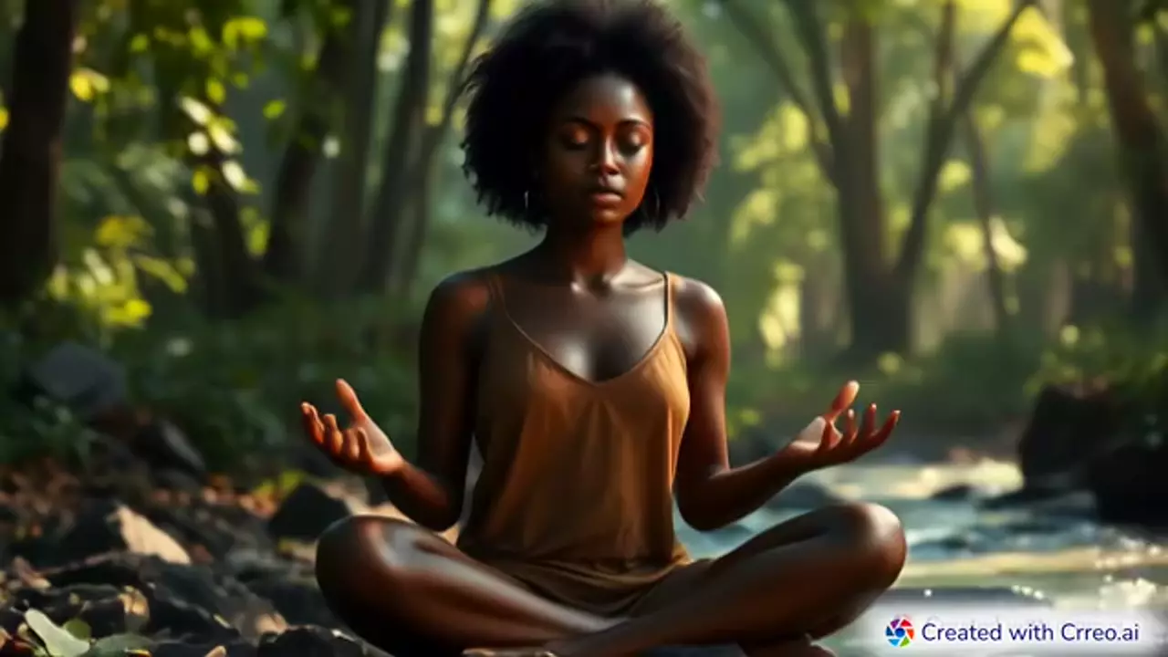 Ethereal Serenity: Meditations by the Brook