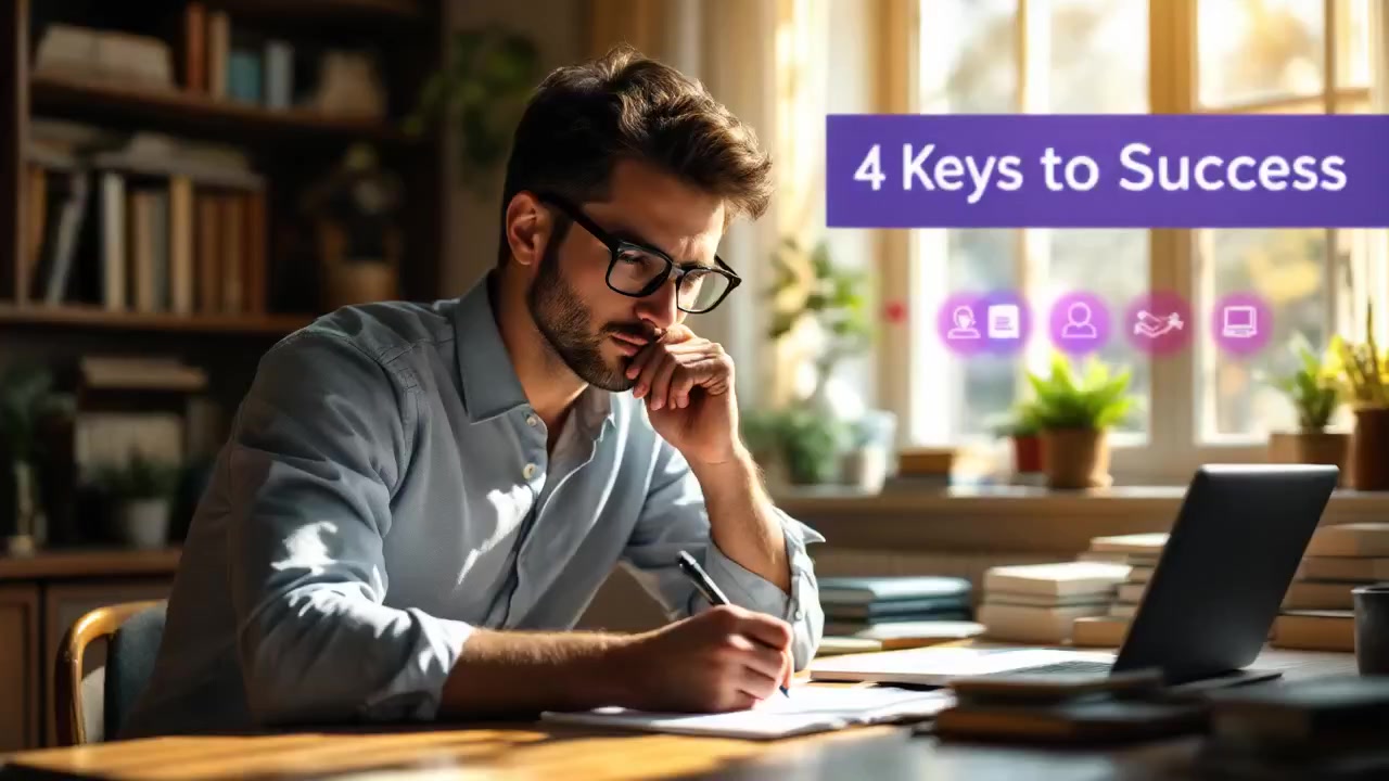 "4 Key Habits of Smart People: Unlock Success with Passive Income, Skills, Networking & Reading"