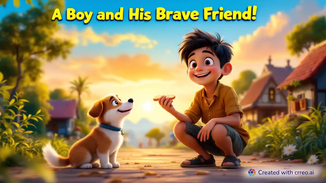 "Heartwarming Tale: Mohan and Tommy's Unbreakable Friendship in the Village 🌟🐶"