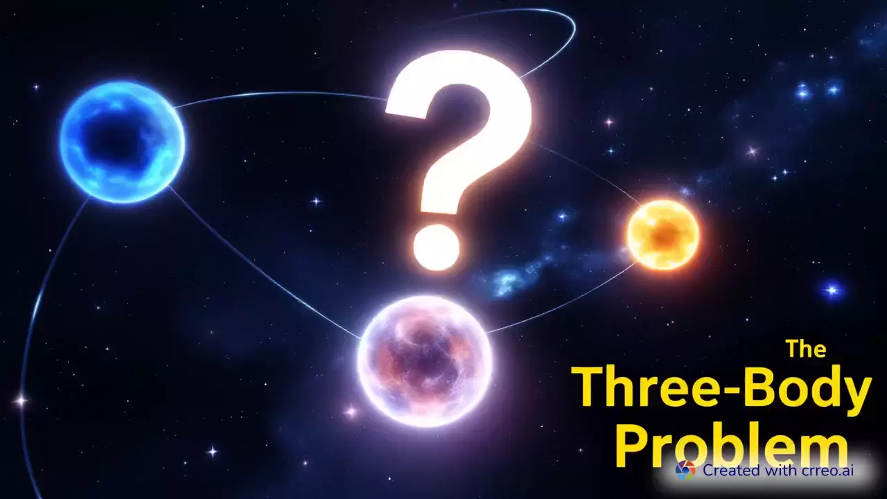 "The Cosmic Dance: Unraveling the Mysteries of the Three-Body Problem in Space"