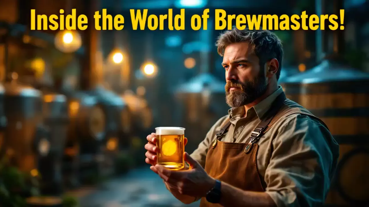 "Crafting Magic: Inside the World of Brewmasters and Their Artful Creations 🍻✨"