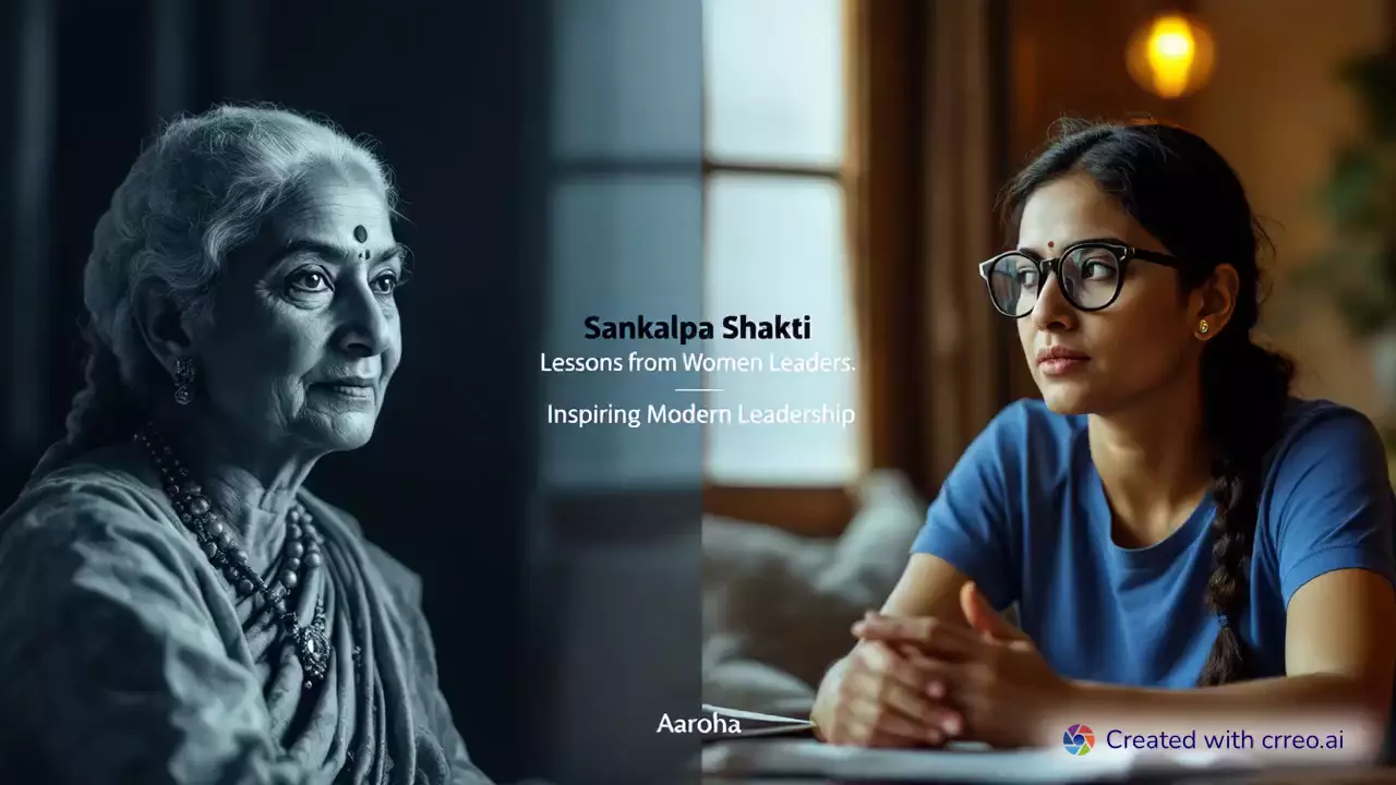 "Sankalpa Shakti: Timeless Leadership Lessons from India's Women Leaders"