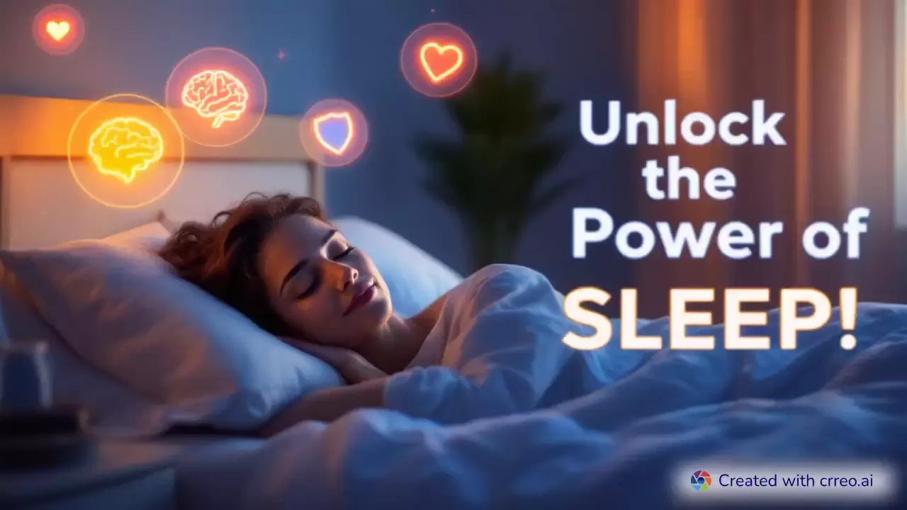 "Unlock the Power of Sleep: Boost Your Health, Mood, and Memory!"