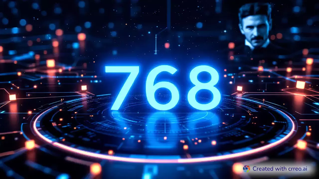 "Unlocking the 768 Energy System: Discover the Magic of Number Harmonics and Tesla's 3-6-9"