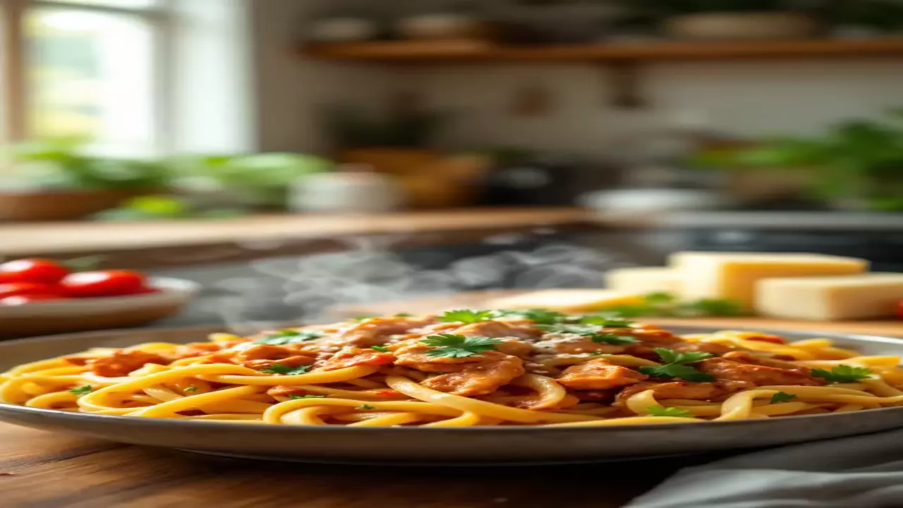 "Spice Up Dinner with This Easy Chipotle Chicken Pasta Recipe!"