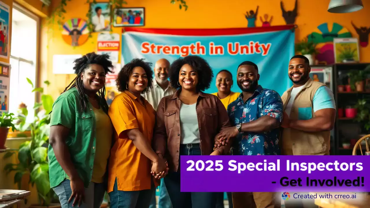 "Empower Your Community: Join the 2025 Nigerian American Special Inspectors Election!"