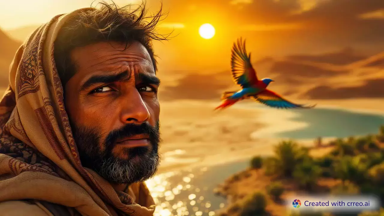 "Ahmed's Journey: Finding Hope and Home in the Heart of the Desert"