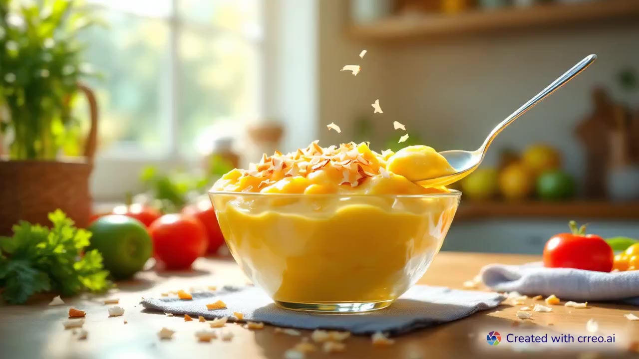 "Transform Fresh Corn into a Creamy Coconut Pudding | Easy Dairy-Free Dessert Recipe!"