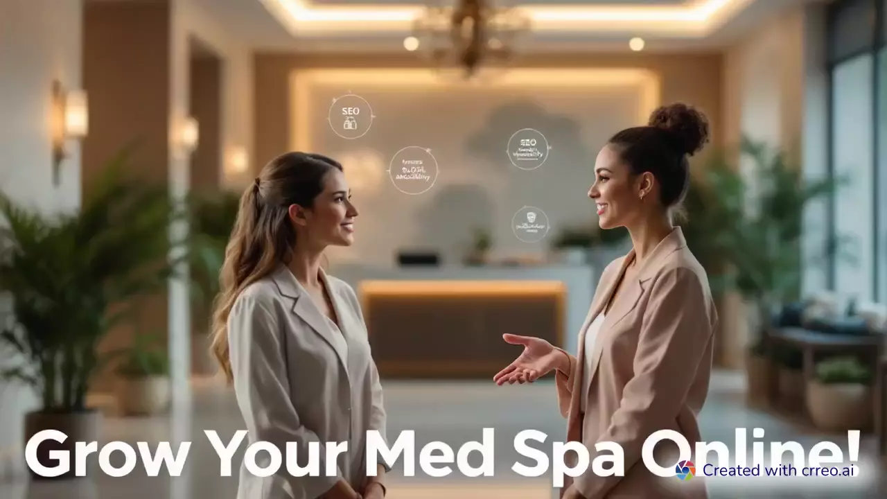 "Boost Your Med Spa: Easy SEO & Automation Tips for More Clients!"