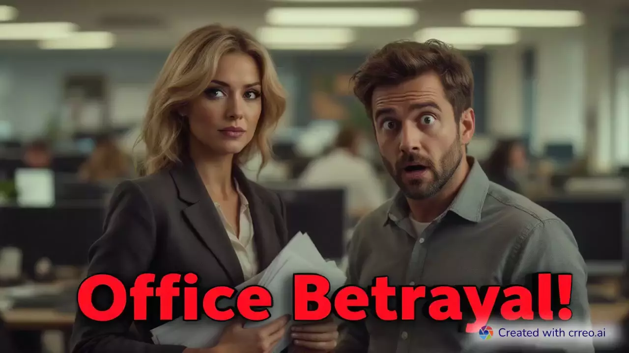 "Office Betrayal: How My Coworker Tried to Steal My Success"