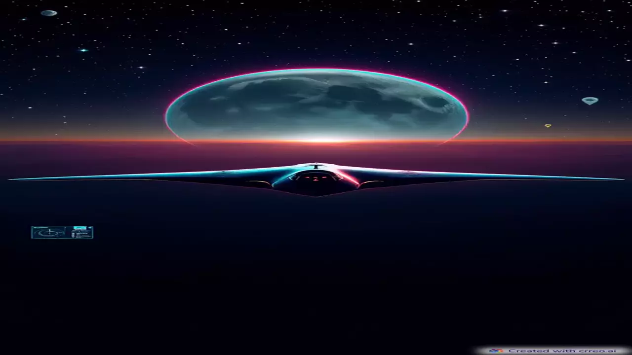 "B-2 Bomber: The Stealth Revolution in Modern Warfare 🌌✈️"