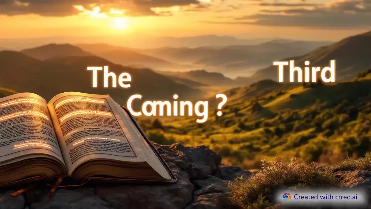 "The Third Coming of Jesus: Exploring Biblical Prophecies and Diverse Christian Beliefs"