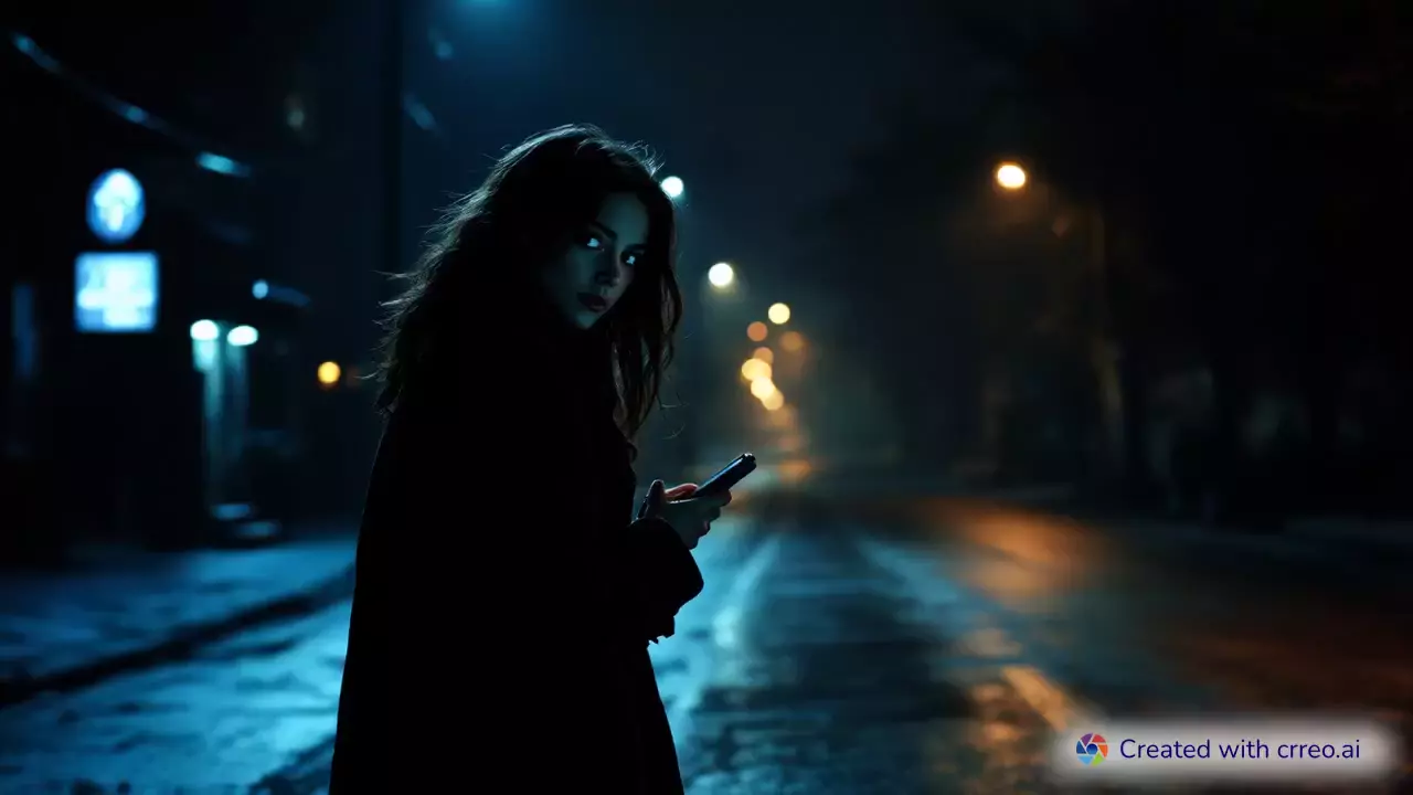 "Alone in the Night: A Mysterious Journey Through Shadows"