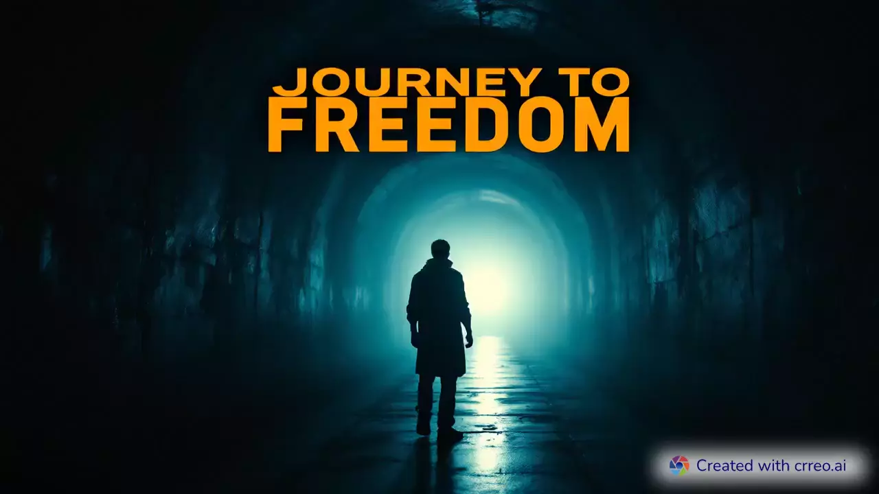 "Journey Through Darkness: A Tale of Hope and Determination"