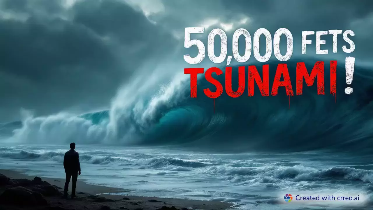 "Surviving the Unthinkable: A Tsunami's Wrath and the Fight for Life"