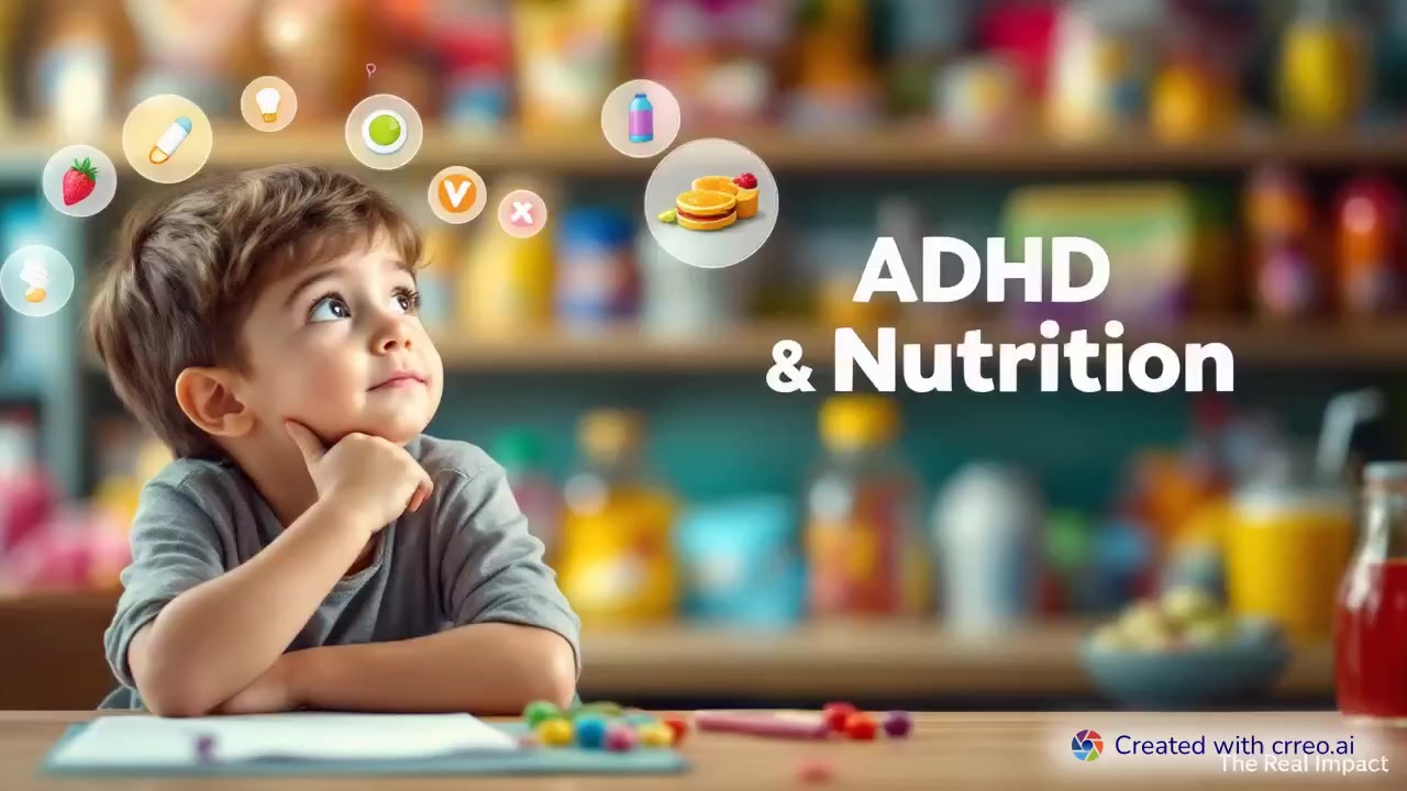هل الحلويات تسبب فرط الحركة؟ الحقيقة العلمية وراء تأثير التغذية على ADHD! 🍬🧠