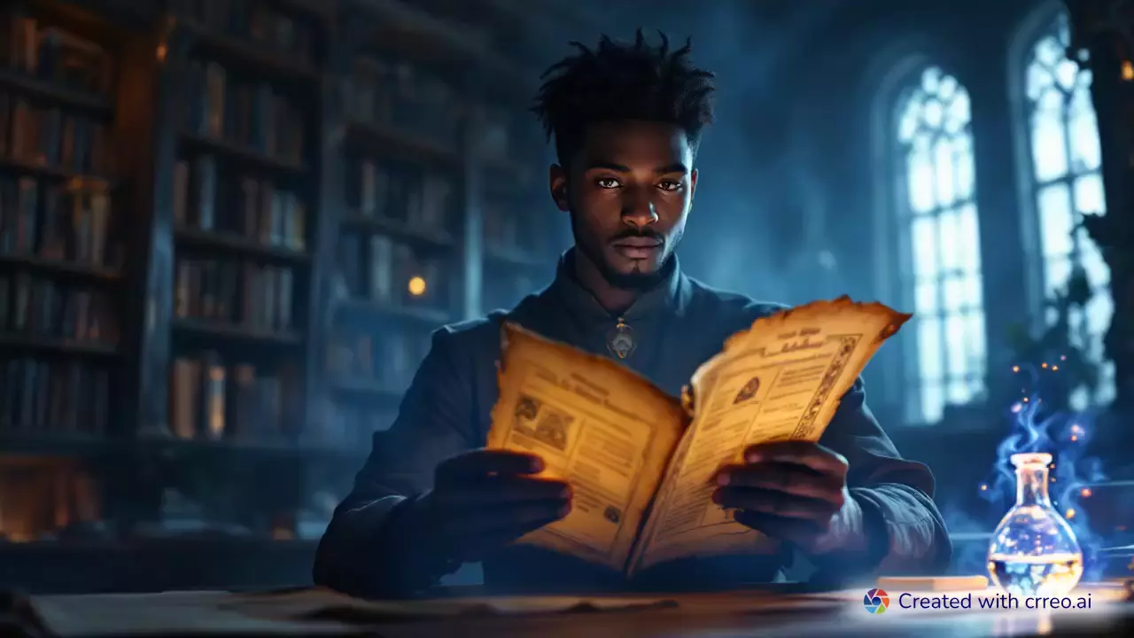 "Jabari's Quest: Unraveling the Mystical Secrets of Lumisium in the Abyssal Marsh"
