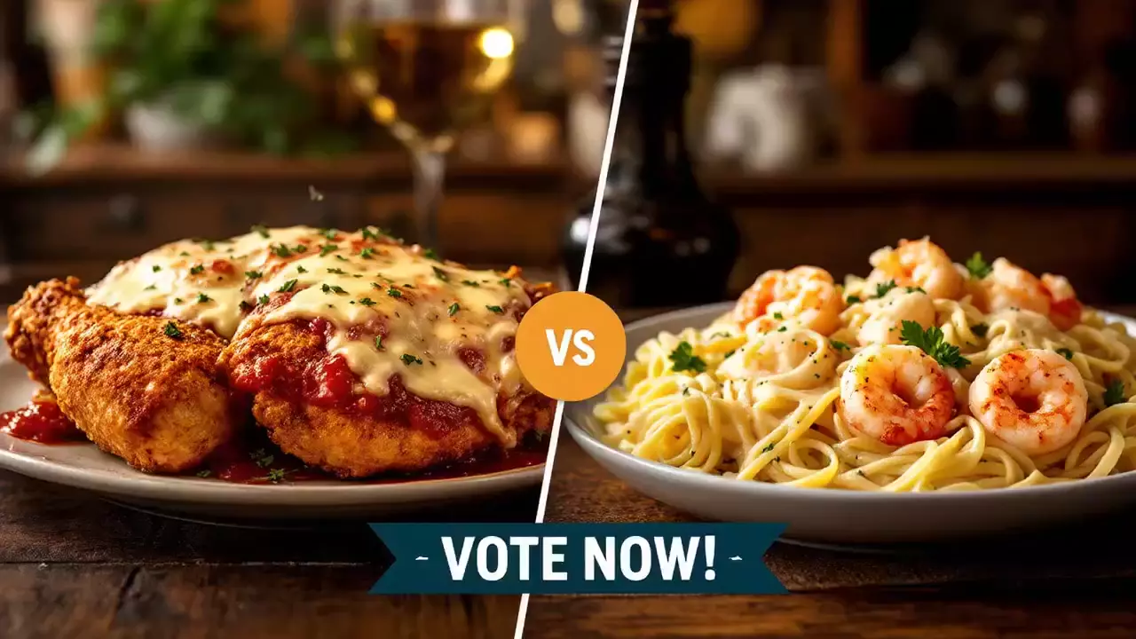 Chicken Parmesan vs. Shrimp Alfredo: Which Dominick's Dish Wins Your Heart? 🍝🍤