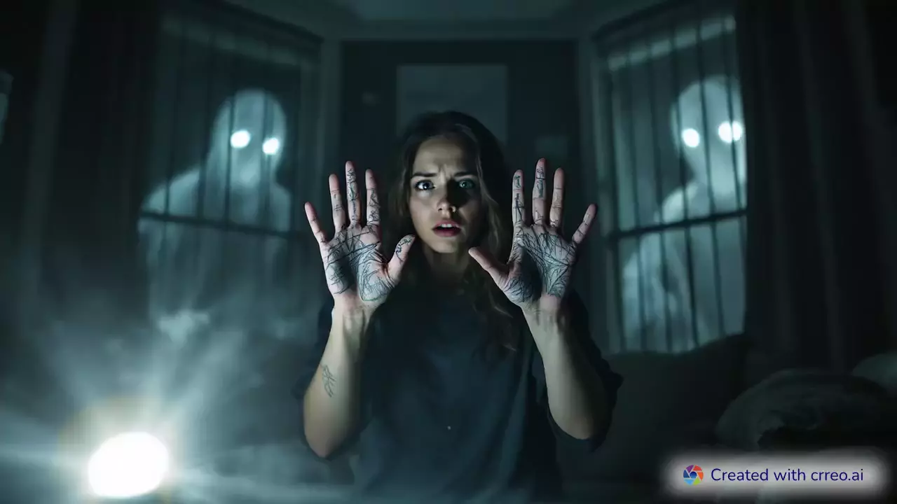 "Trapped in a Haunted House: Lisa's Terrifying Encounter with the Unknown"