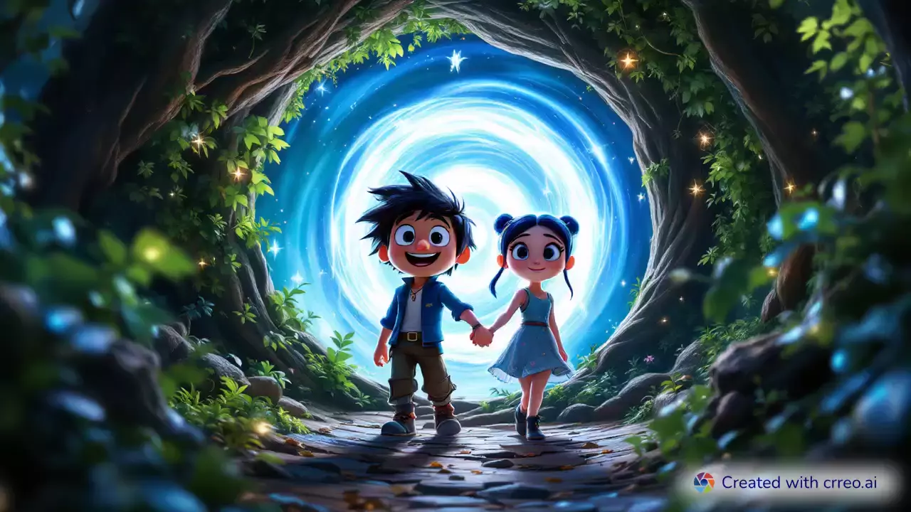 "Exploring the Hypernatural Realm: Max & Luna's Epic Adventure Begins!"