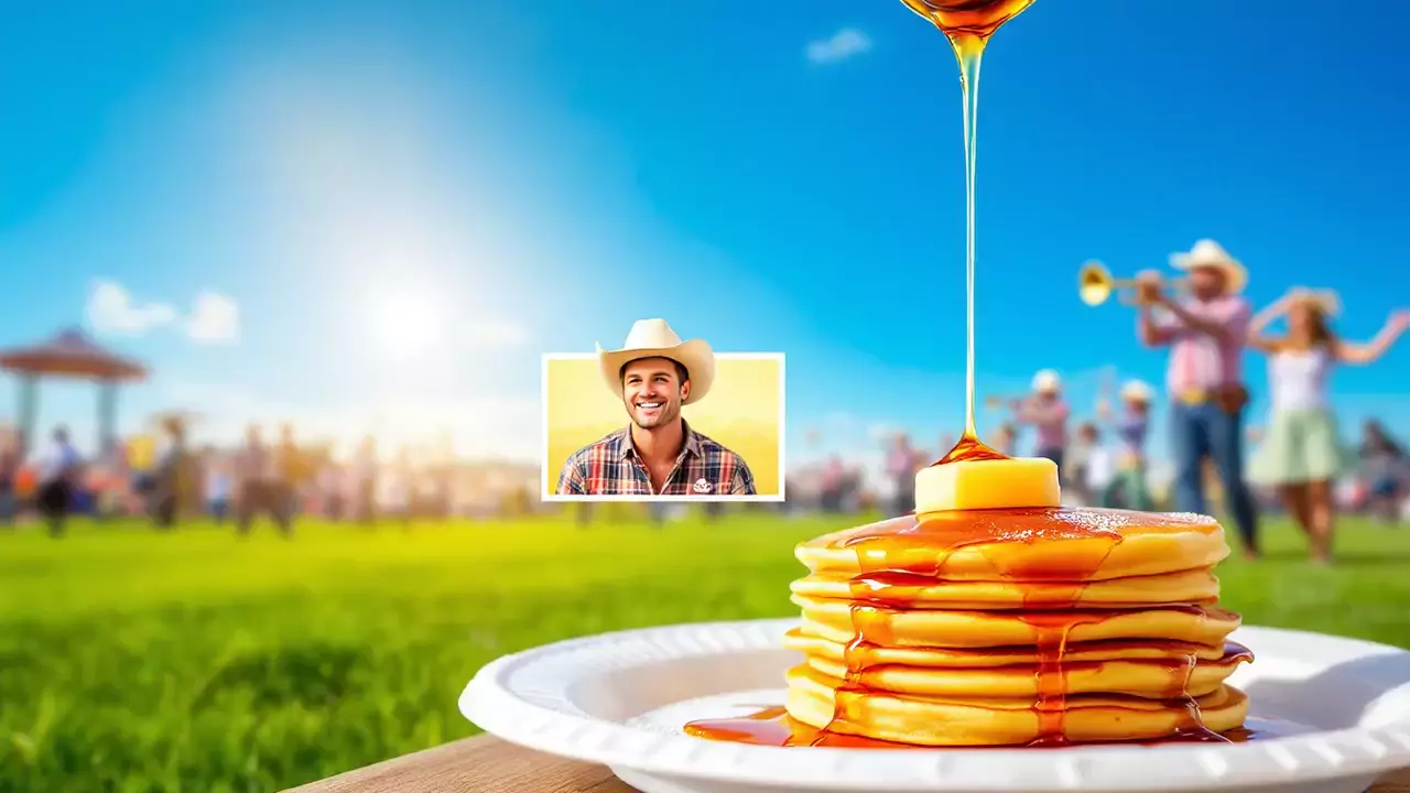 "Calgary Stampede Morning: Pancakes, Cowboys, and Co-op Connections"