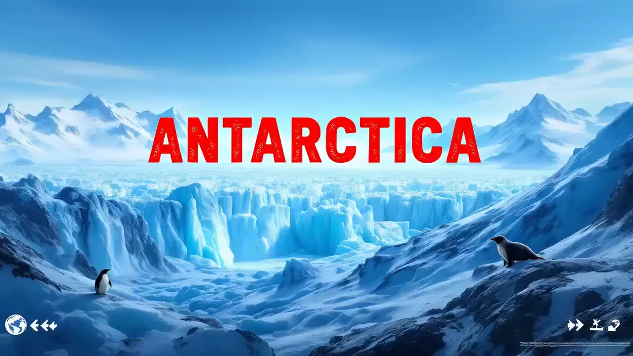 "Antarctica: The Icy Frontier Shaping Our Planet's Future 🌍❄️"