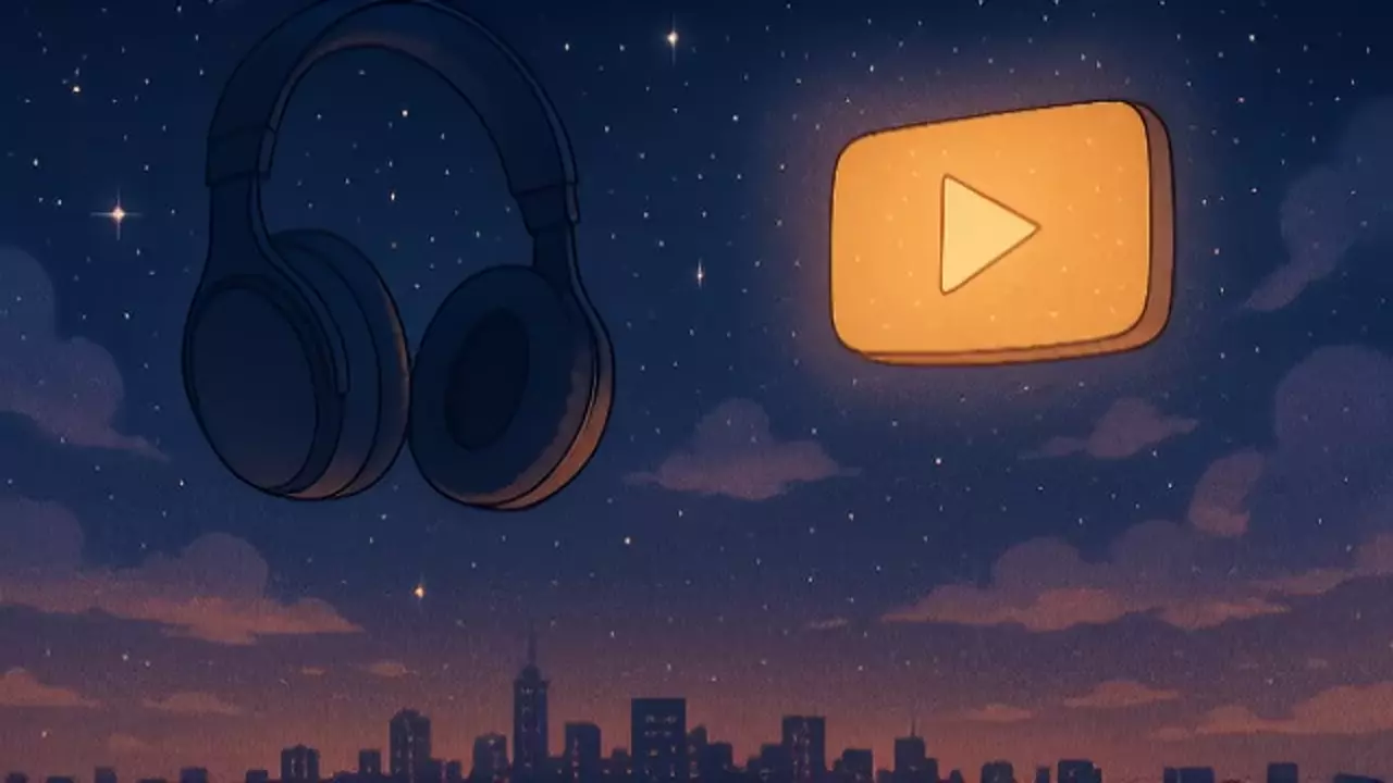 Starlit Soundscape: A Rooftop Reverie