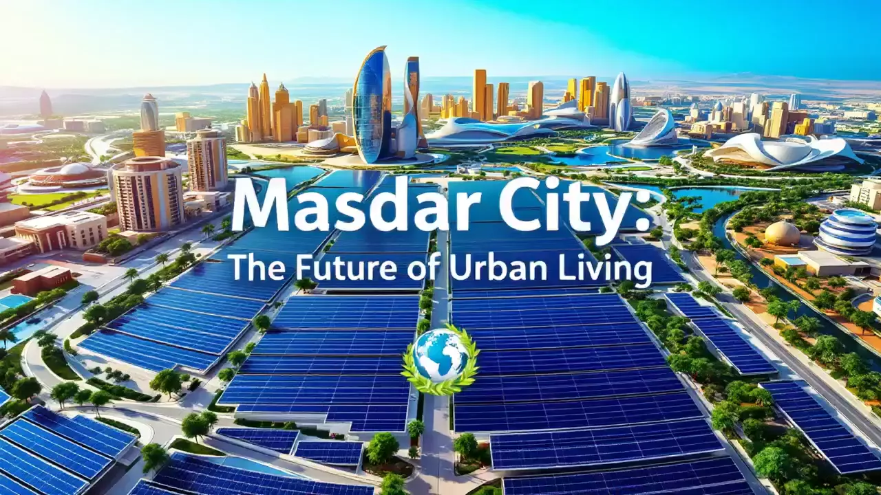 "Masdar City: Pioneering the Future of Sustainable Urban Living"