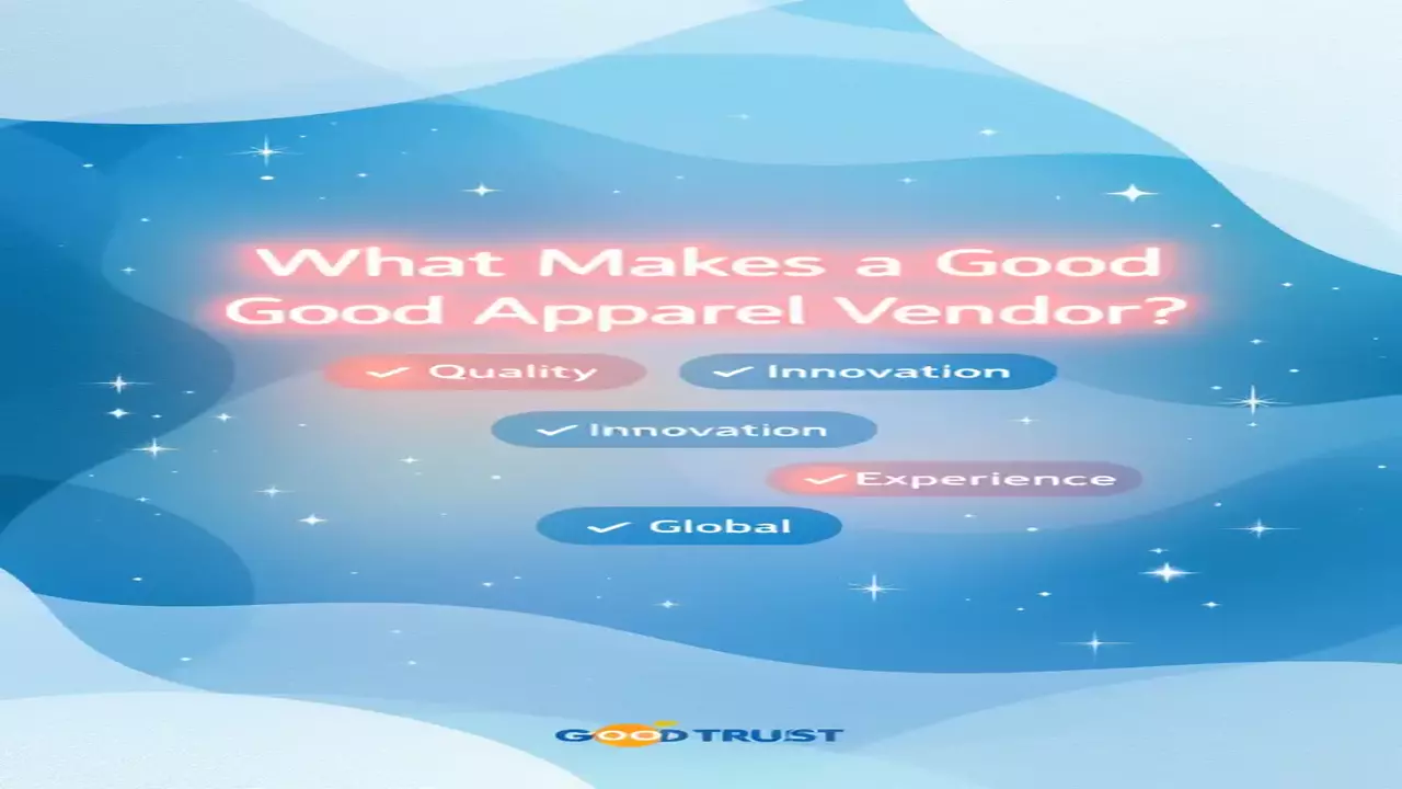 "Discover What Makes a Good Apparel Vendor: Key Qualities for Success"